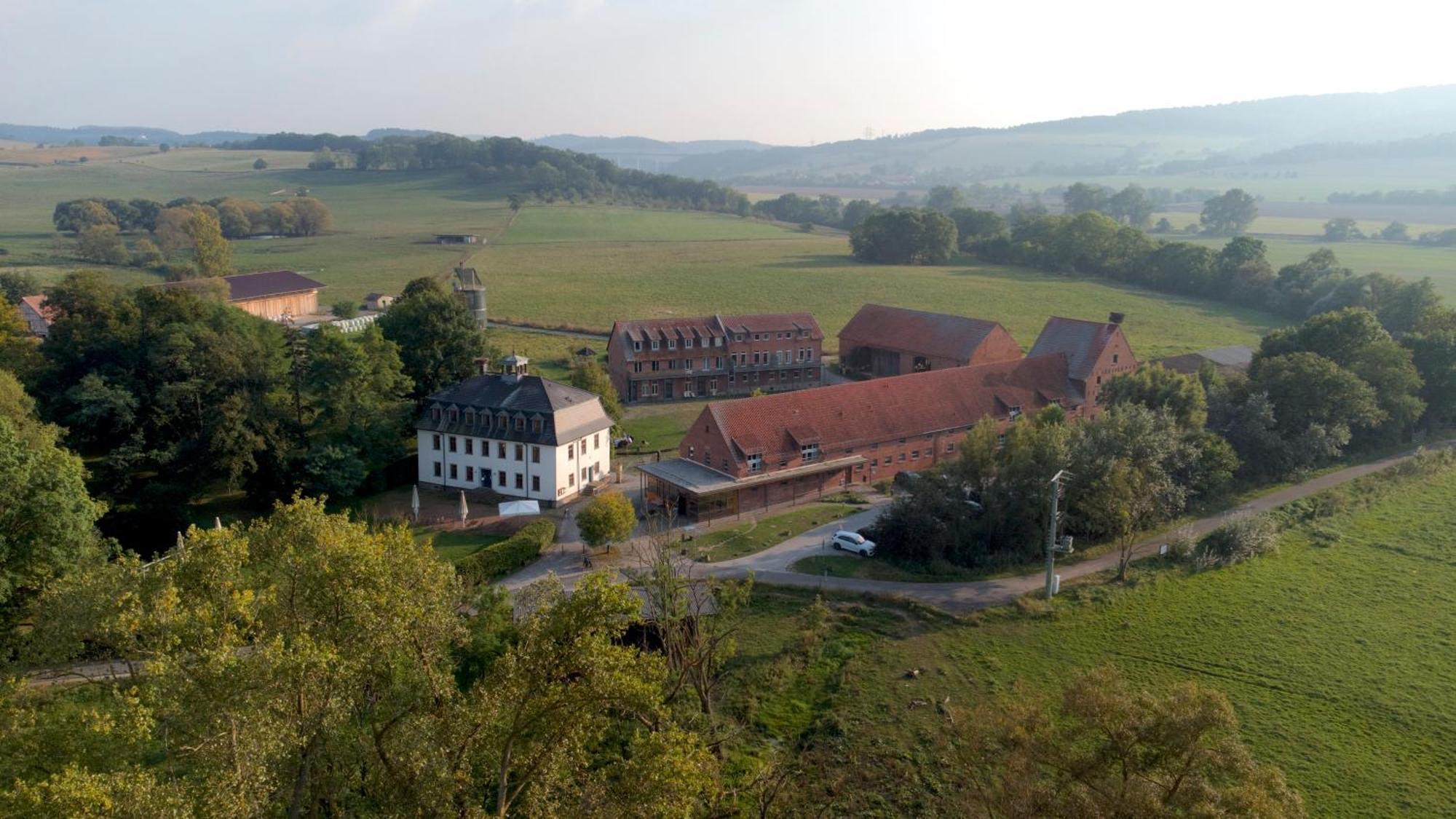 Biohotel Stiftsgut Wilhelmsgluecksbrunn Creuzburg Eksteriør billede