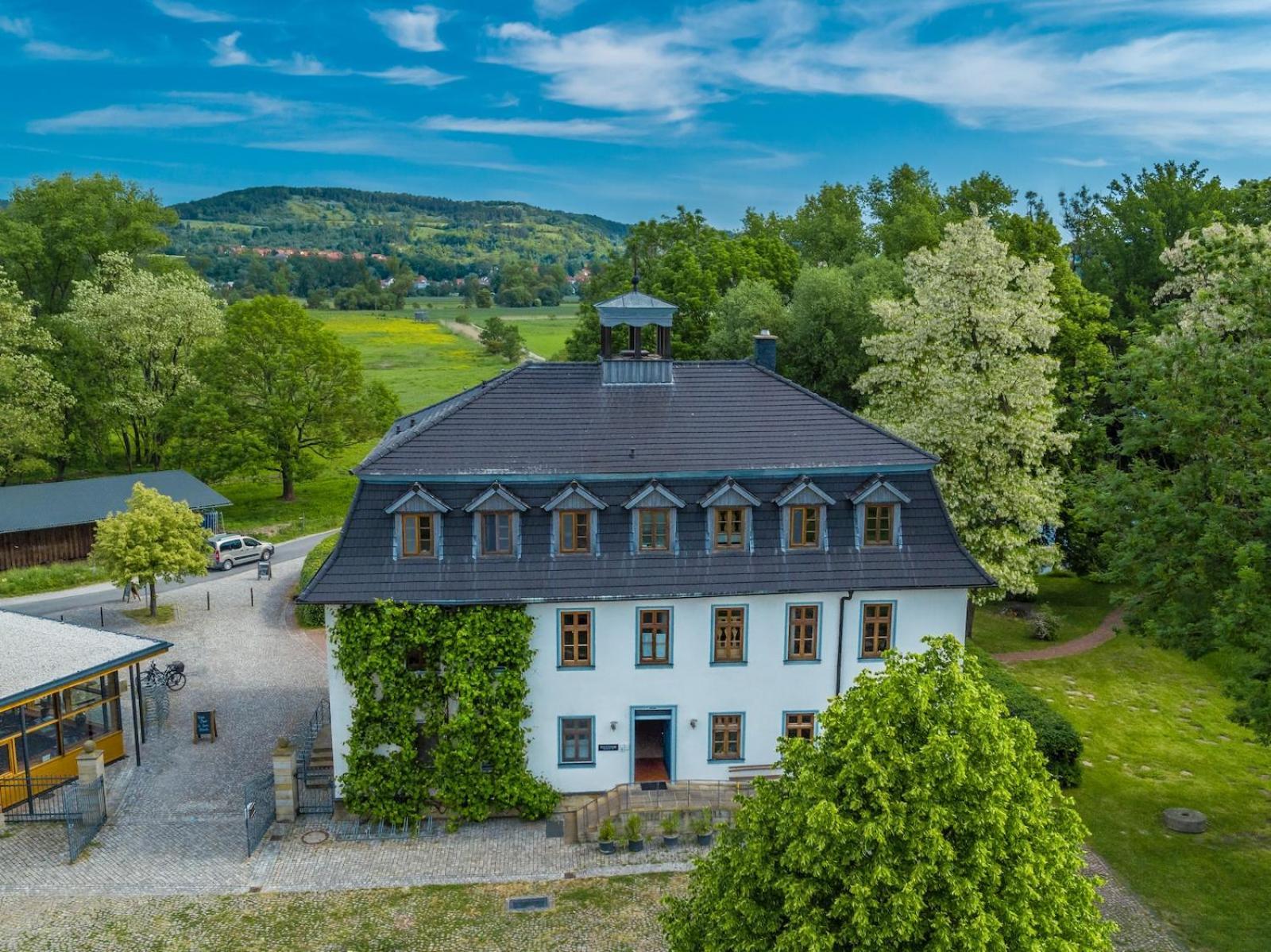 Biohotel Stiftsgut Wilhelmsgluecksbrunn Creuzburg Eksteriør billede